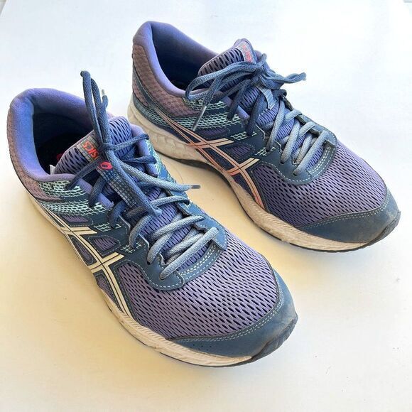 ASICS GEL-Contend 6 Women's Running Walking Shoes Size 9.5 Purple Athletic - Picture 1 of 8